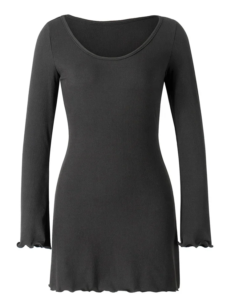 Women Autumn Dress - 图片 6