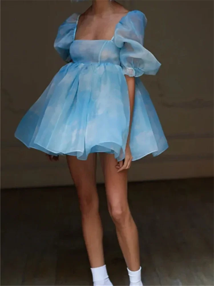 2024 Summer Vintage Fairycore Dress - 图片 3